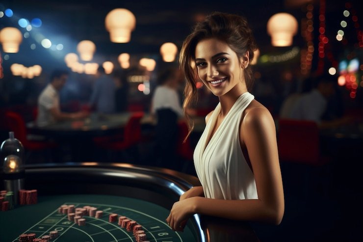 Tampilan permainan Caishen Wins dengan simbol dewa kekayaan berwarna emas